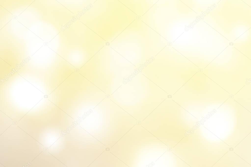 Gold abstract bokeh background 