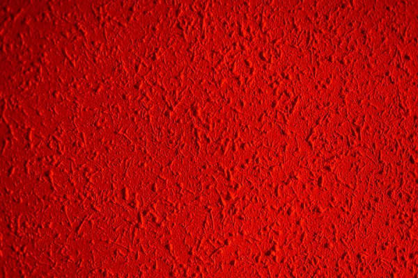 Primer plano de color rojo grunge pared texturizada —  Fotos de Stock