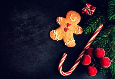 Zencefilli kurabiye adam kurabiye