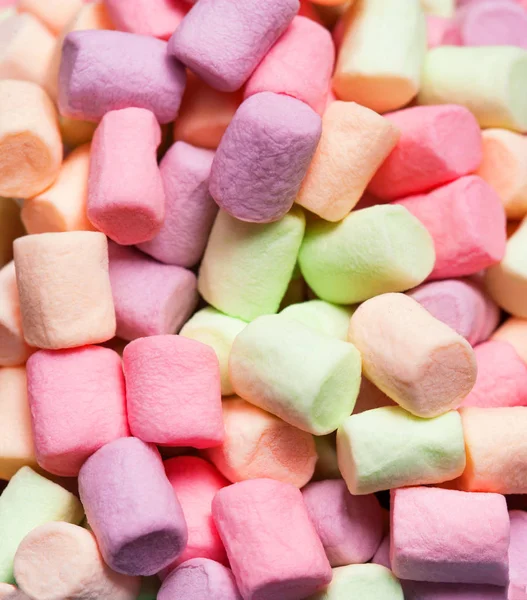 Fluffy marshmallows pattern — Stock Photo, Image