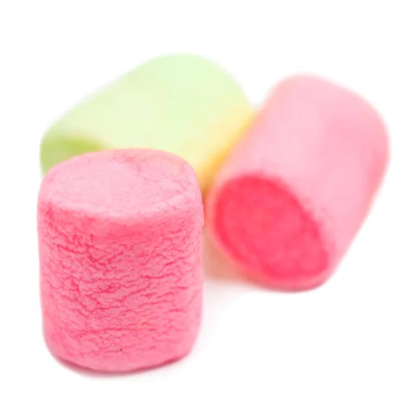 Kleurrijke kleine marshmallows — Stockfoto