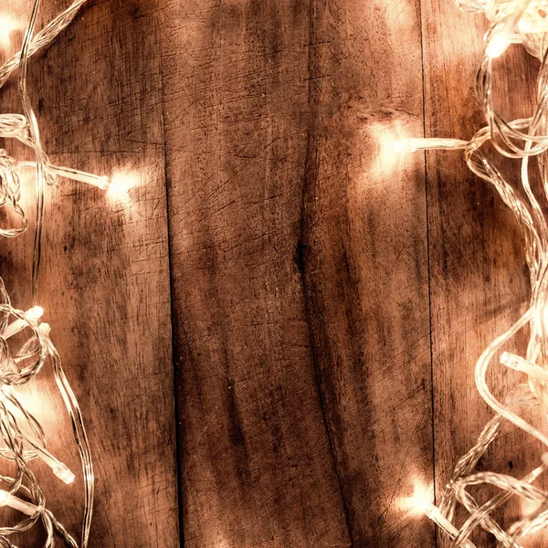 Abstract Glowing Christmas Lights — Stock Photo, Image