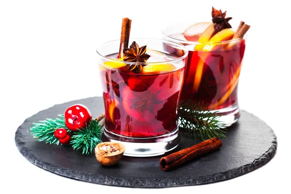 Vino rimuginato di Natale — Foto Stock