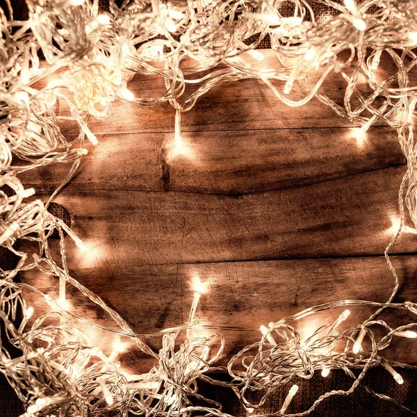 Abstrakt leuchtende Weihnachtslichter — Stockfoto