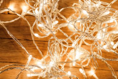 Noel ışıkları çelengi 