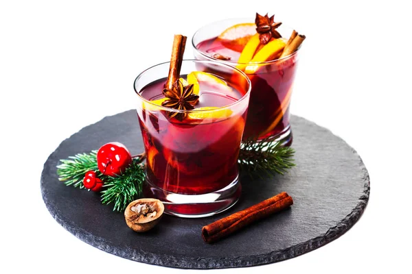 Vino caliente de Navidad — Foto de Stock