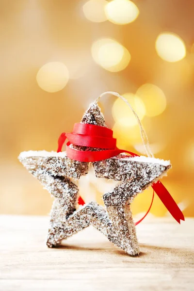 Різдвяна святкова зірка — стокове фото