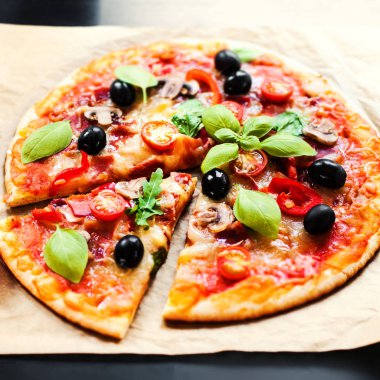 sıcak biberli pizza 