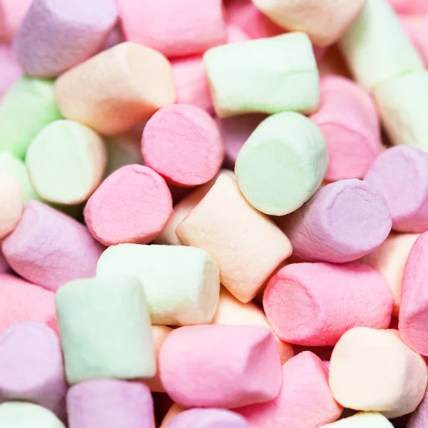 Padrão de marshmallows fofos — Fotografia de Stock