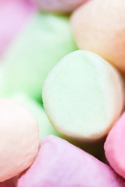 Fluffy marshmallows pattern — Stock Photo, Image