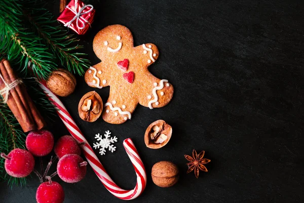 Tarjeta de felicitación de Navidad — Foto de Stock