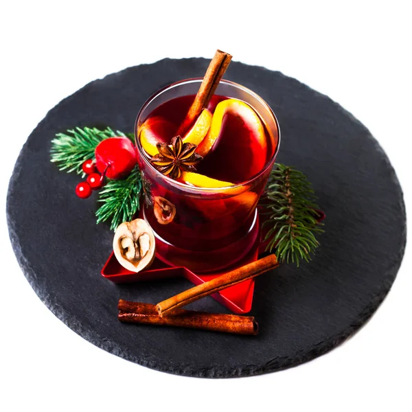 Christmas mulled wine — Stock Photo, Image