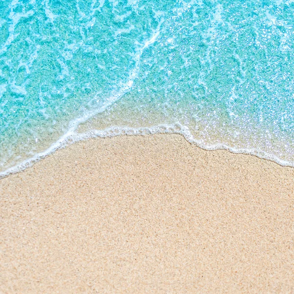 Sea Beach and Soft wave — Stock Photo, Image