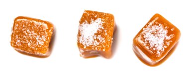 Salted caramel pieces clipart