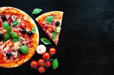 sıcak biberli pizza 