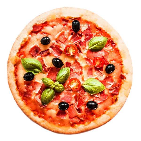 Pizza de pepperoni quente — Fotografia de Stock