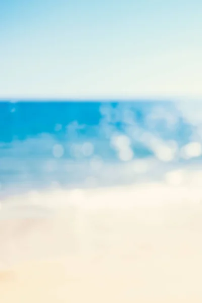 Zomer Tropisch Strand Bokeh Achtergrond Tropische Vakantie Reizen Concept Kopiëren — Stockfoto