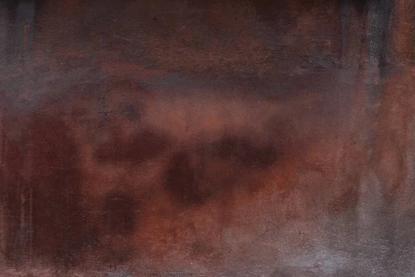 Vintage Rusty Metal Background Dark Weathered Textured Surface — Stock Photo, Image