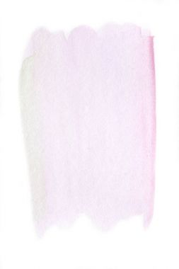 Soyut suluboya el boya doku, izole beyaz arka plan, suluboya dokulu zemin, kağıt üzerinde elle çizilmiş sıçramasına renk