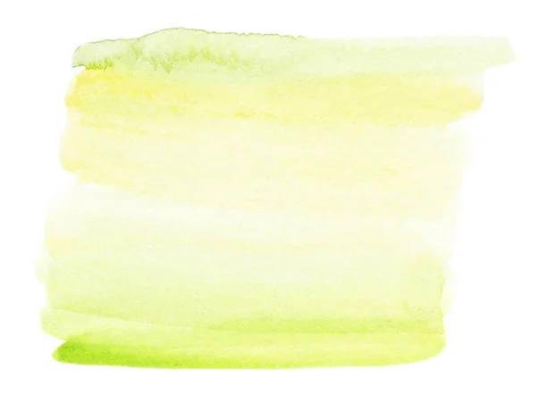 Vert Abstrait Aquarelle Éclaboussure Goutte Aquarelle Humide Pour Votre Design — Photo