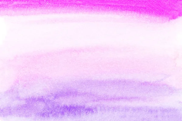 Zachte Roze Aquarel Vlek Hand Geschilderd Plek Een Witte Achtergrond — Stockfoto