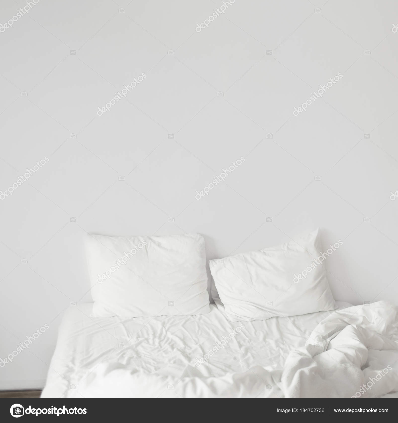 White bed sheets Stock Photos, Royalty Free White bed sheets Images |  Depositphotos