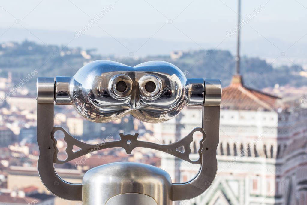 Tourist Coin Binocular viewer  