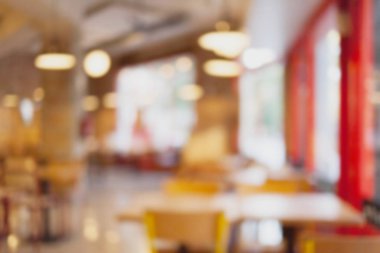 Soyut bulanıklık ve ufuk Restoran iç, kahve dükkanı veya 