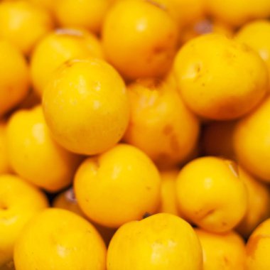 Sarı organik Erik pazarında