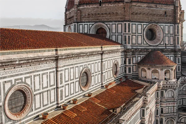 Vista Sobre Telhados Catedral Santa Maria Del Fiore Florença Itália — Fotografia de Stock