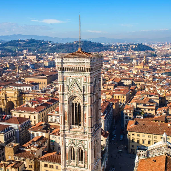 Panorama Paisagem Urbana Florença Toscana Itália Vista Florence Duom — Fotografia de Stock