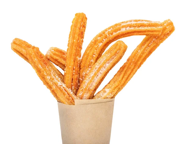 Churro kağıt torbaya sok. Churro - Su ile kızarmış hamur pasta