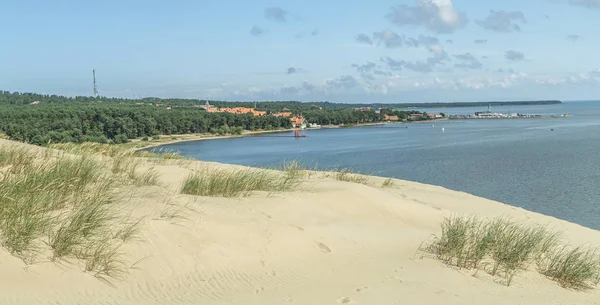 Sand dunes in Nida — Stock Photo, Image