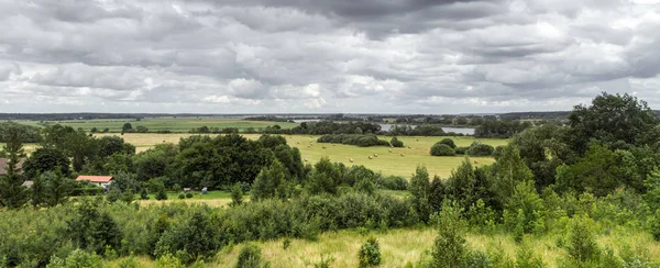 Paisaje del campo lituano — Foto de Stock