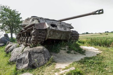 Eski Sovyet tank çalışmıyor