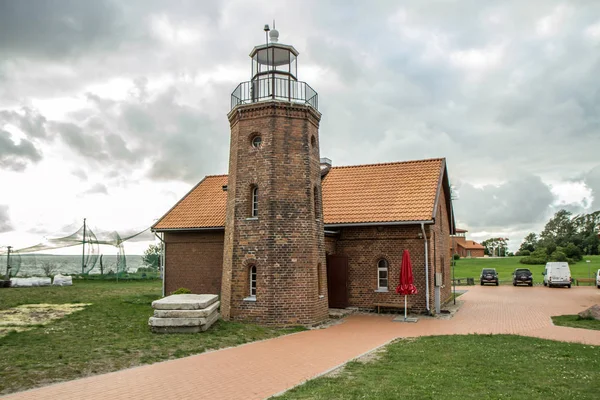 Старый маяк Литвы — стоковое фото