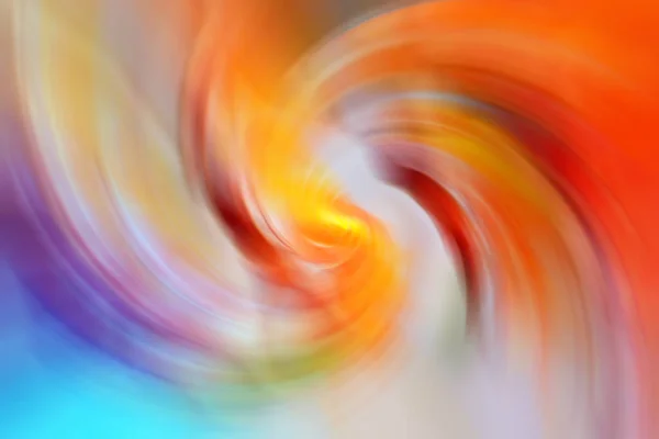 Színes homályos gradiens spirális örvény háttér. Piros, narancssárga, zöld, sárga, lila, kék vegyes többszínű textúra — Stock Fotó