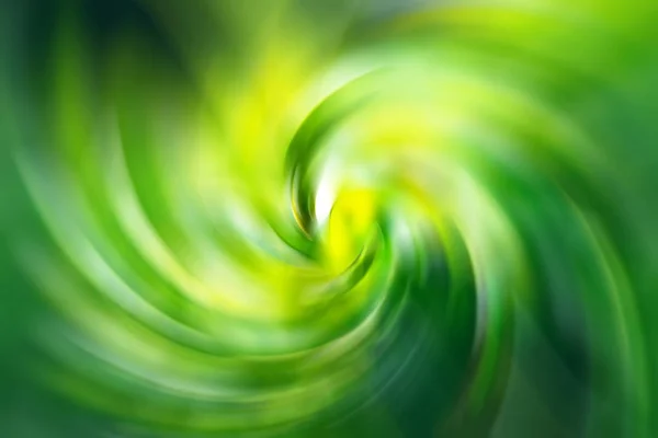 나선 형 소용돌이 녹색의 흐릿 한 경사도 배경 — 스톡 사진