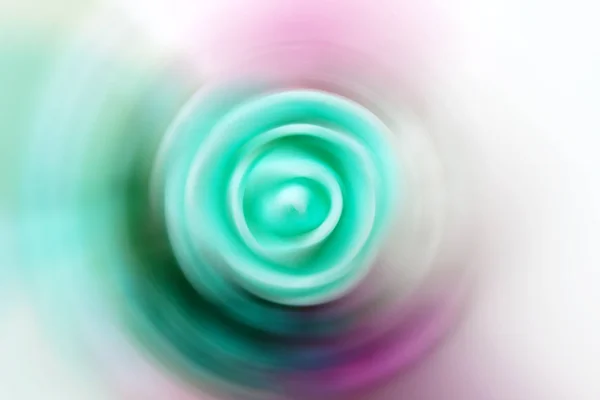 Colorful blurred pastel gradient radial motion background. Mint, turquoise, aquamarine, pink, lilac, purple mixed multicolor circular texture — 스톡 사진