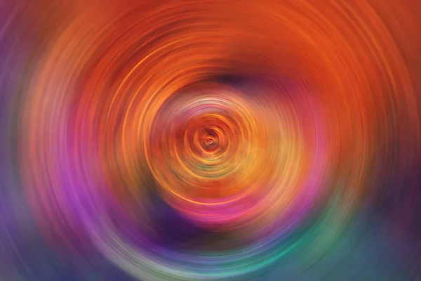 Színes homályos gradiens radiális mozgás háttér. Piros, narancssárga, zöld, lila, kék vegyes többszínű textúra — Stock Fotó