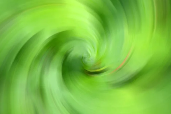 Vortice Spirale Sfumato Verde Gradiente Sfondo Astratto Naturale — Foto Stock