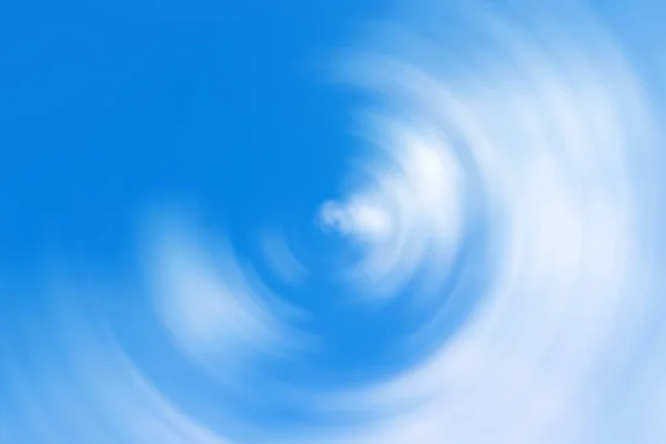 Sfondo Sfumato Gradiente Radiale Movimento Azzurro Bianco Cielo Nuvoloso Misto — Foto Stock