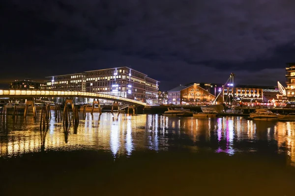 Nidelva, trondheim — Stockfoto