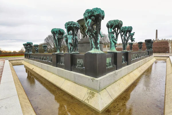 Vigelands Parkı, Oslo — Stok fotoğraf