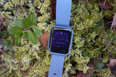 Akıllı saat, yakın çekim ve görünüş