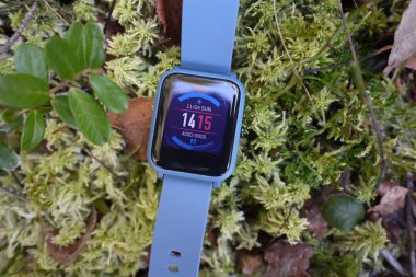 Akıllı saat, yakın çekim ve görünüş