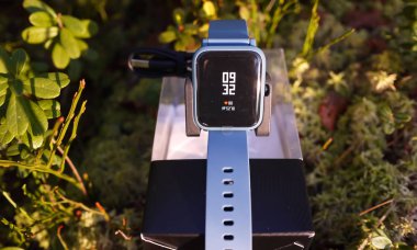 Akıllı saat, yakın çekim ve görünüş