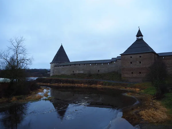 Ancient Russian Fortress City Ladoga — Stock Photo, Image