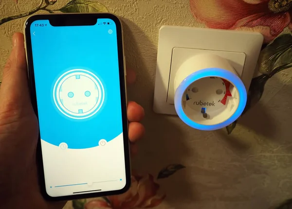 Smart Электрическая Розетка — стоковое фото