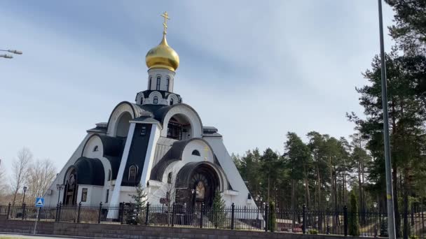 Russian Orthodox Church Russian Orthodox Church — Stock Video